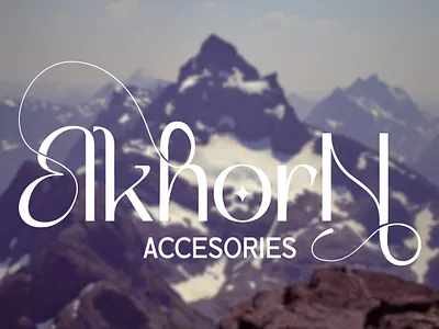 Elkhorn Accesories | Brand identity accessories branding design jewelry logo motion graphics packaging