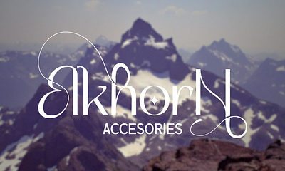 Elkhorn Accesories | Brand identity accessories branding design jewelry logo motion graphics packaging