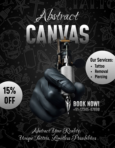 Abstract Canvas adobe illustrator branding design graphic graphic design illustration tatto shop ui ui designer uiux