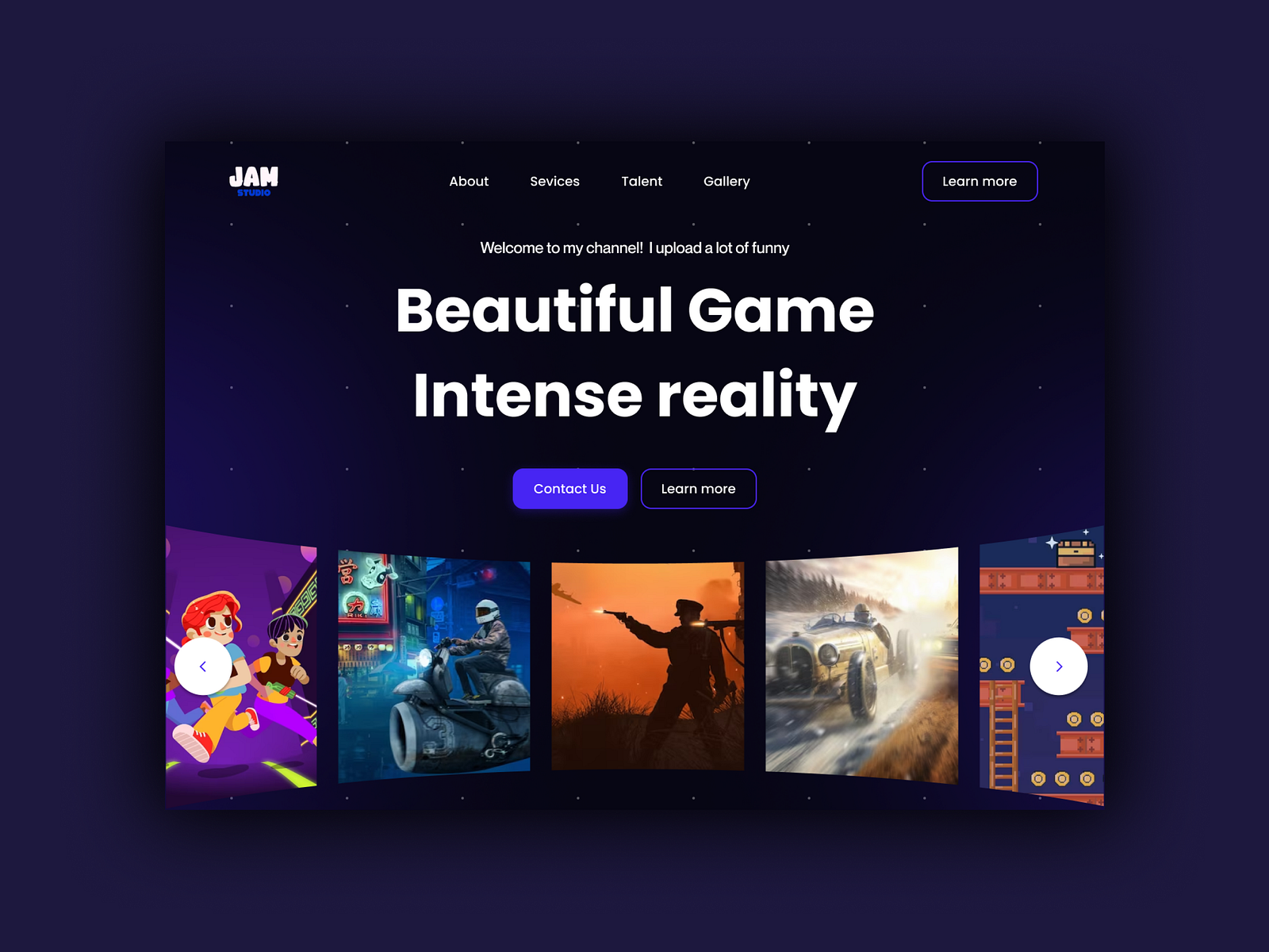 gaming-website-design-by-ziyaan-ali-on-dribbble