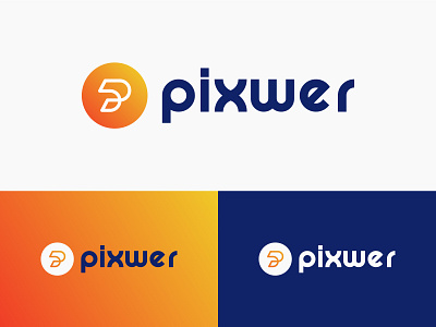 🚀 Pixwer Agency Logo - Logo Design branding business business logo creative graphic design logo professional ui