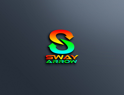 Sway Arrow 3d branding design graphic design illustration logo vector