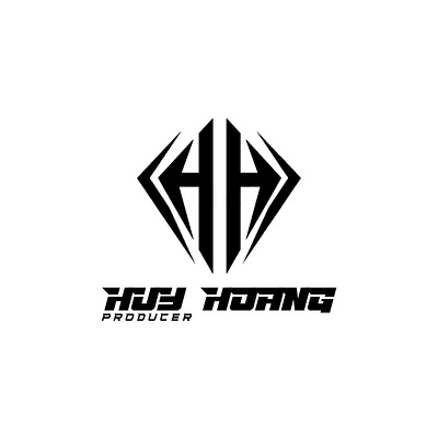Mẫu Logo HH Sang Trọng Cho Dj Và Producer (MH Remix) branding graphic design logo ui