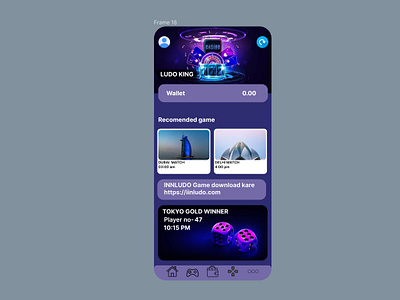Multiple Game In One App ui by Dev Design on Dribbble