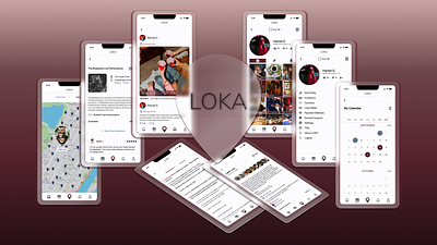LOKA - Mobile App android figma ios mobile mobileapp mobiledesign ui ui design uidesigner