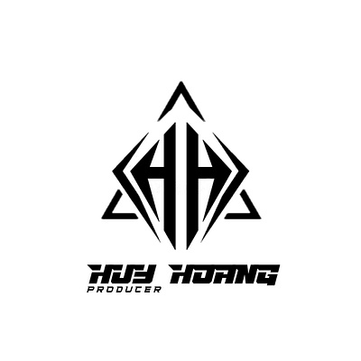 Mẫu Logo HH Sang Chảnh Cho Dj Và Producer (MH Remix) branding logo motion graphics ui