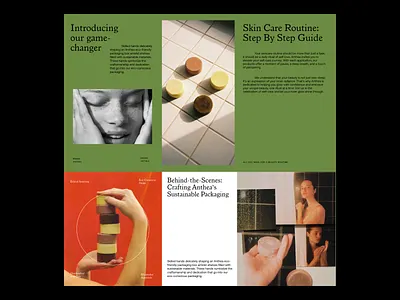 Anthea Branding Exploration art direction branding creative design graphic design layout logo poster ui