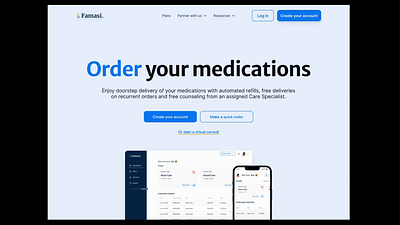 Hero Section Exploration healthcare hero section landing page product design ui ui design uiux