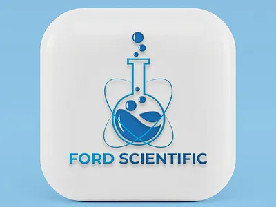 FORD SCIENTIFIC-Logo Design-(Unused) app icon design best logo designer branding creative logo design graphic design icon design illustration logo logo design logo designer logo logo logo process logo tipo logo type logos monogram design simple logo design typography vector