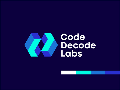 Code Decode Labs, cyber security saas logo design c code decode coding decoding cyber security d digital identity encoding high complex codes high tech intelligent analytics it automation labs laboratories letter mark monogram logo logo design modern tech technology network networks networking research development saas secure data