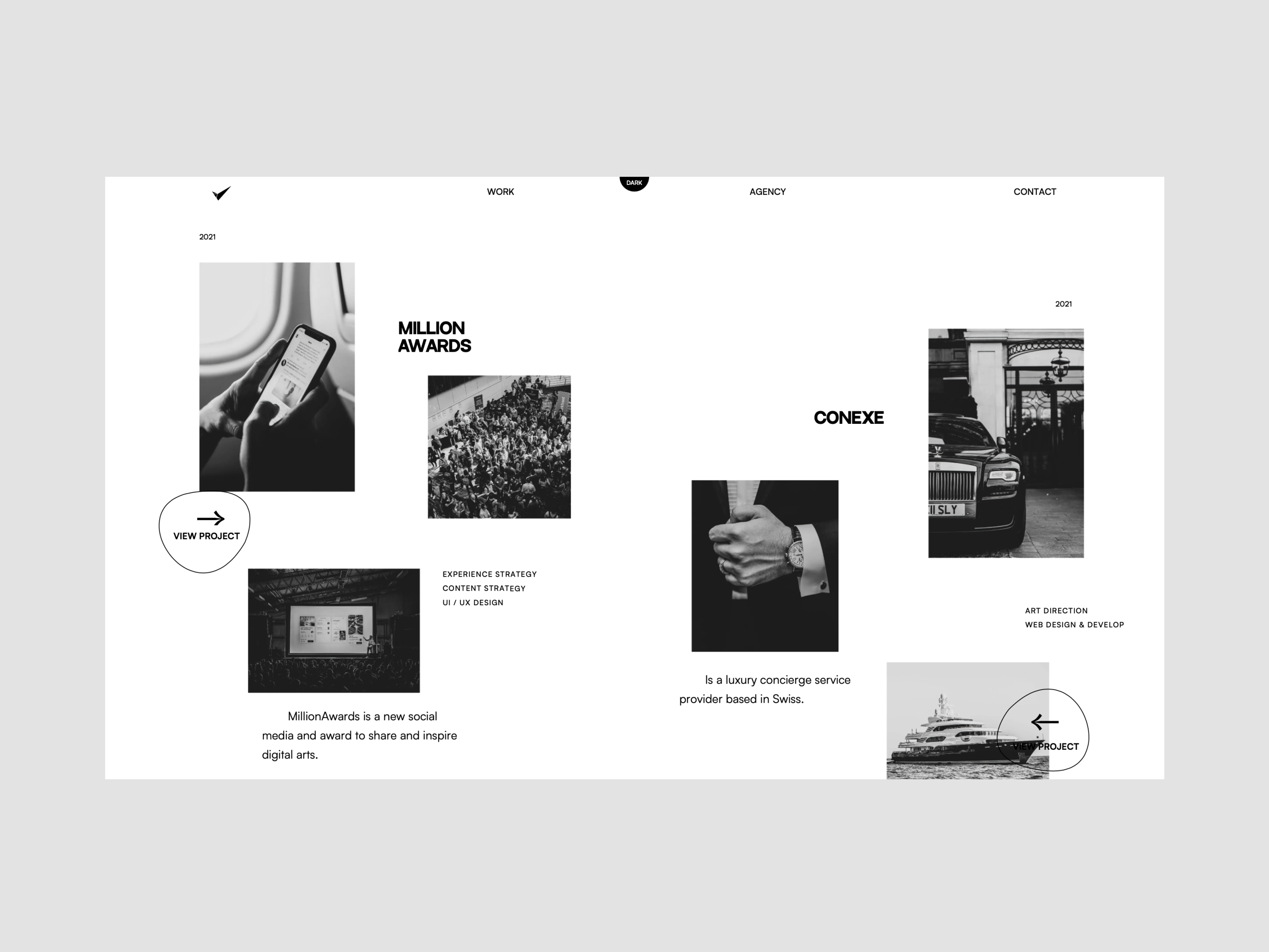 Latest Projects - QuadAngles agency agency website animation award black and white creative project creative website dashboard design interactive website minimal platform project page scrolling animation ui ui design ux ux design web design website