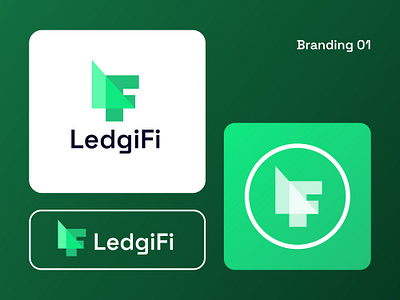 LodgiFi Branding Project branding green color palette green logo logo logo design tech tech branding visual identity