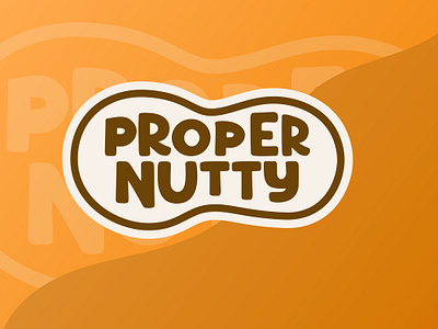Proper nutty branding branding branding design food logo logo packaging snack visual identity
