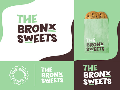 the bronx sweets bakery logo branding branding design logo logo design visual identity