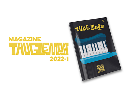Thug Lemon Magazine 2022 ads branding design goya graphic design hitchcock illustration kanye west lemon logo magazine music ozzy ozburne poster thug thug lemon