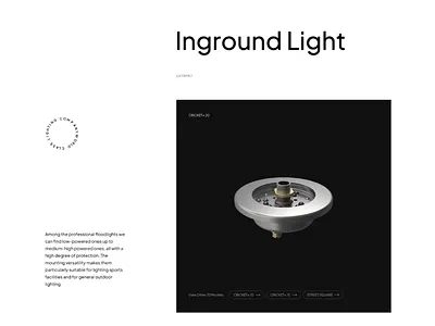 Product detail page - Minoosa 3d 3d product branding creative product creative website minimal page product product detail ui ui design ux ux design web design website