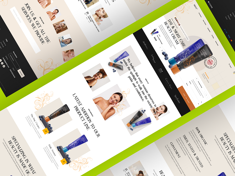 Shopify Landing Page for Beauty Product by Mike Taylor for Shopified on ...