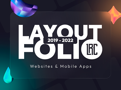 LayoutFolio 2019 - 2022 branding health health app interface layout folio real state app school website ui website