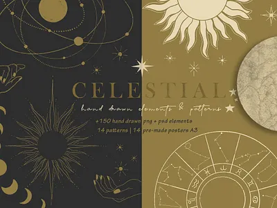 Celestial Soul. Sun Moon Space. app branding design graphic design illustration logo typography ui ux vector