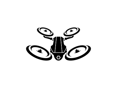 Drone Logo drone drone icon drone logo drone vector icon logo negative space logo vector