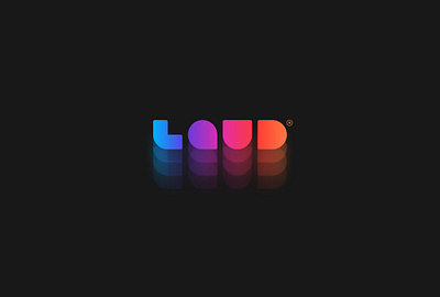 LAUD Wordmark Logo Design 3d logo brand brand guideline brand identity brand mark brand style guide branding colorful logo emblems graphic design illustration logo logotype minimal logo modern logo monogram logos simple logo text logo word logo wordmark