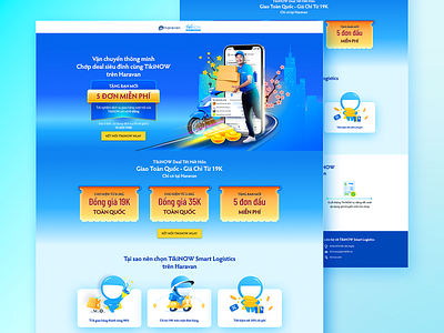 Landing page Ecomerce promotion figma graphic design tiki ui
