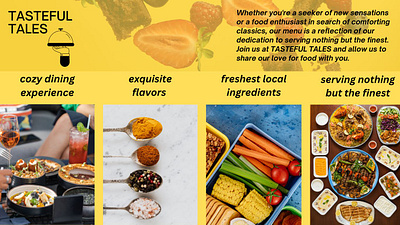 About Us page about us page branding business cooking design dinning experience food food industry graphic design hotel marketing restaurant small business web designing web page web site