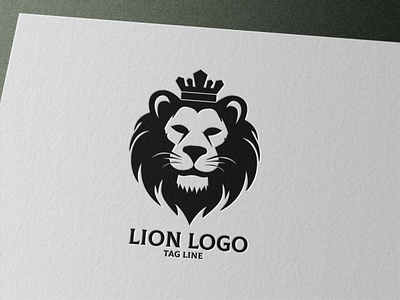 Lion King Logo animal branding design graphic design illustration lion logo typography vector