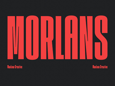 Morlans Compressed Display Font awesome font branding font fonts graphic design logo maulana creative modern font sans font sans serif