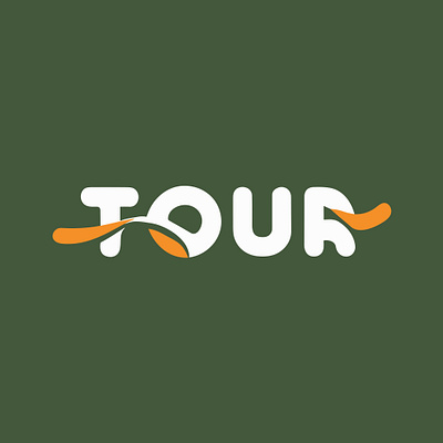 Tour Logo 2d logo. branding design graphic design illustration logo nostalgia tour logo vector versatile