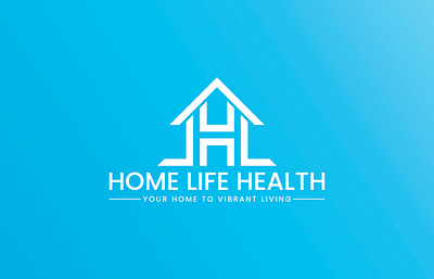Home Life Health Logo creative logo custom logo health home letter logo life logo medical