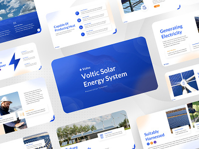 Voltic - Powerpoint Template branding business design elegant graphic design powerpoint powerpoint design presentation presentation design template templates typography ui ux