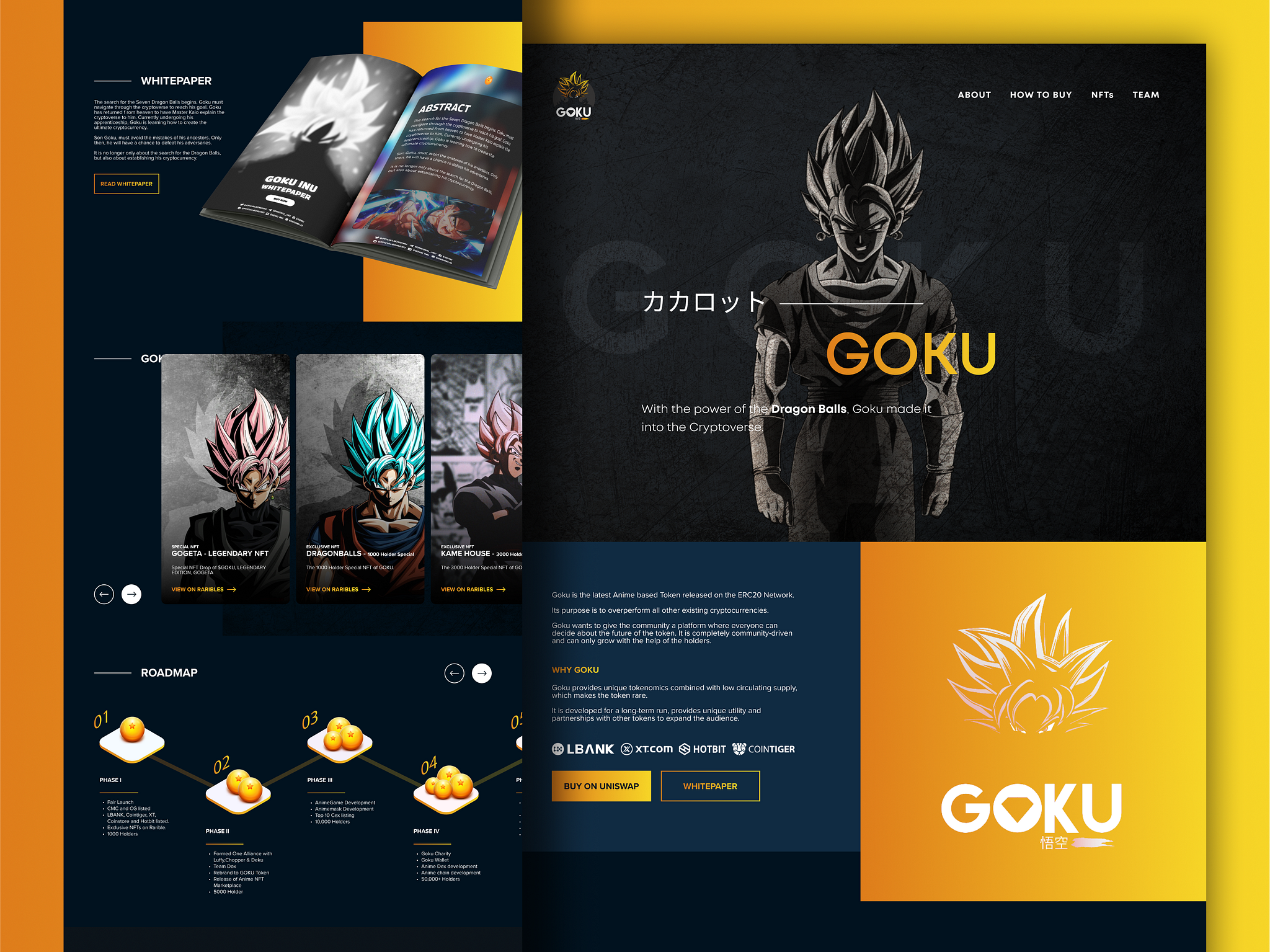 Cryptocurrency Website Design | NFT | Metaverse | Prototype by Umer Waseem  on Dribbble