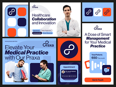 A SAAS platform for medical support system Branding brand mark brandguideline branding brandstrategy clinic digitalhealth doctor graphic design healtcare health health care healthtech hospital identity logodesign medical medtech patientcare visual identity