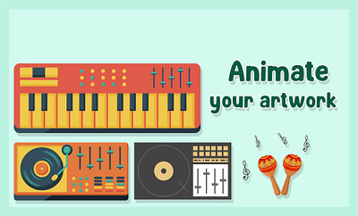 Gif Animation For Music Or Your Artwork animate