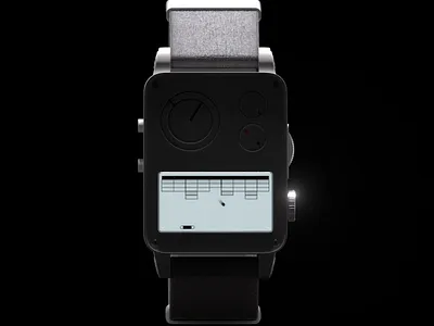 JUSTWATCH - RetroFutureWatch 3d animation branding graphic design logo motion productdesign