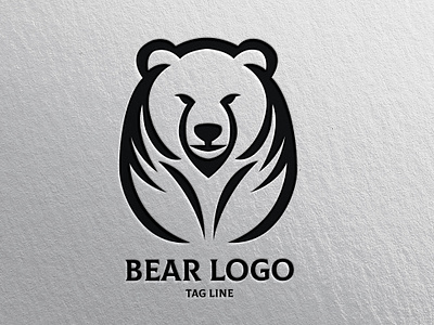 Bear Logo animal bear branding design graphic design illustration logo typography vector