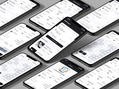 Metro Mobile App app challenge clean ui dark ui design illustration metro app minimalist minimalistic mobile ui mobile ui design responsive design ui uiux design