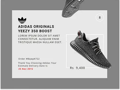 Adidas receipt design design graphic design ui