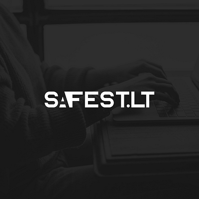 SAFEST.lt logo for e-shop in Lithuania. branding design eshop graphic design logo logotype vector