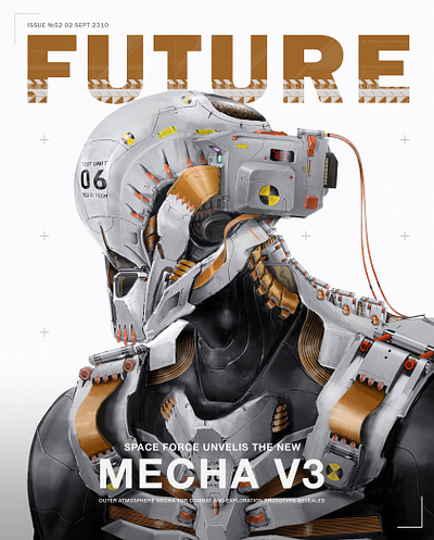 Study mecha branding concept art concept design design futurism gamedev graphic design illustration poster sci fi