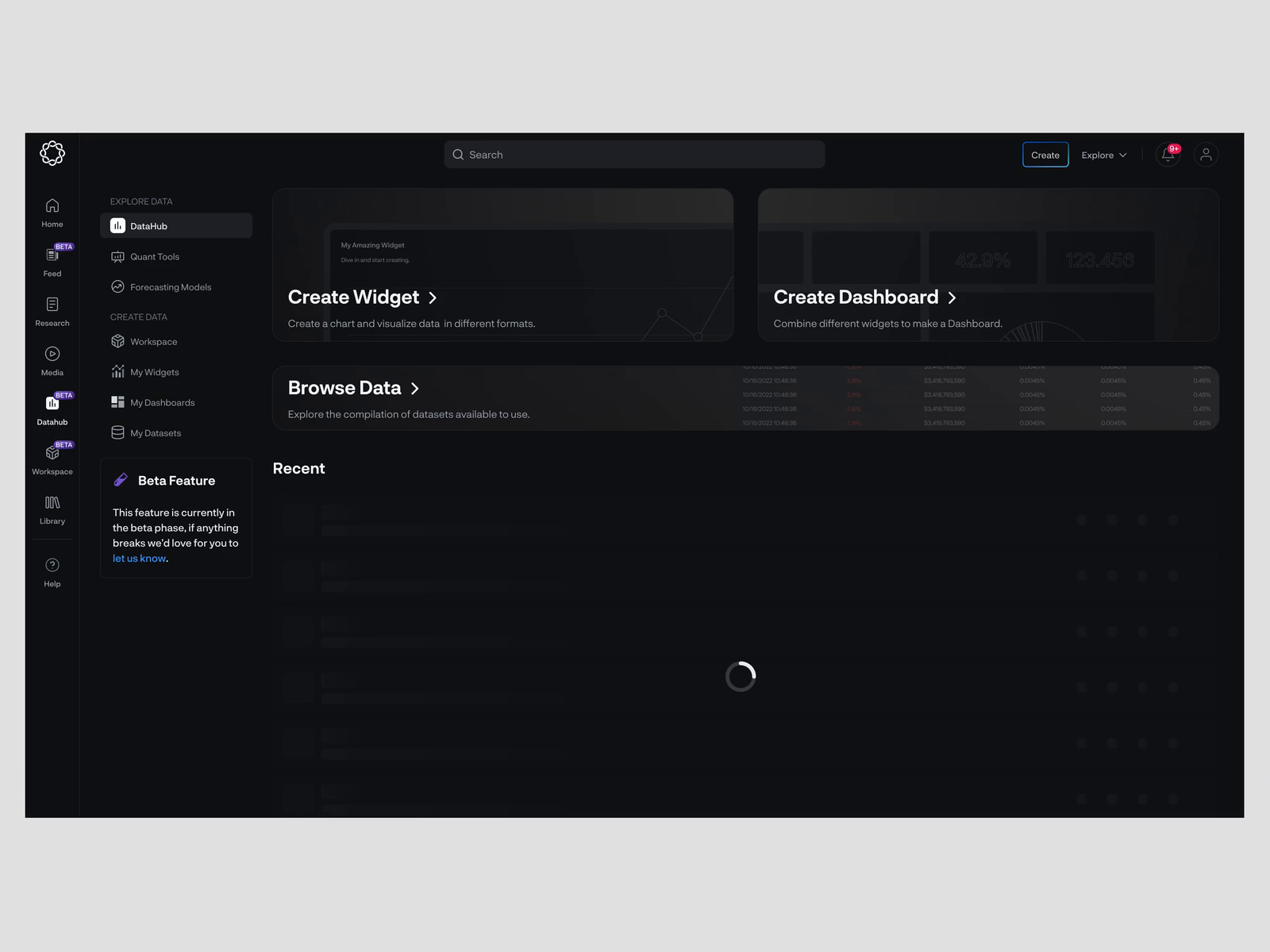 Crypto No Code Data Builder for Delphi Digital by Sandeep on Dribbble