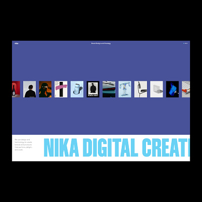 Digital Agency creative design minimal modern trendy typography ui ux website