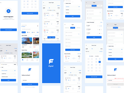 Flight Booking App appui design figma flightapp ui uidesign uiux uiuxdesign ux uxdeign uxdesign