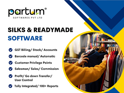 Does Billing Software Benefit the Silks & Readymade Shop? bill software billing software business software gst billing software partum softwares silk and readymade shop silk and readymade shop software silk shop silk shop management silk shop management software silk shop software software company textile billing software textile management textile management software textile shop textile software