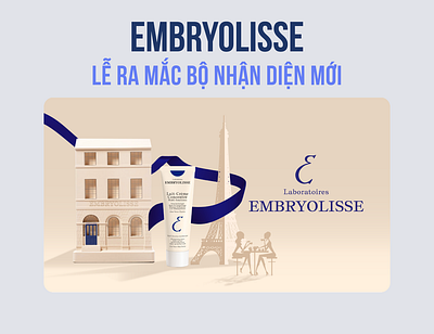EMBRYOLISSE 2d branding event graphic design keyvisual poster stage