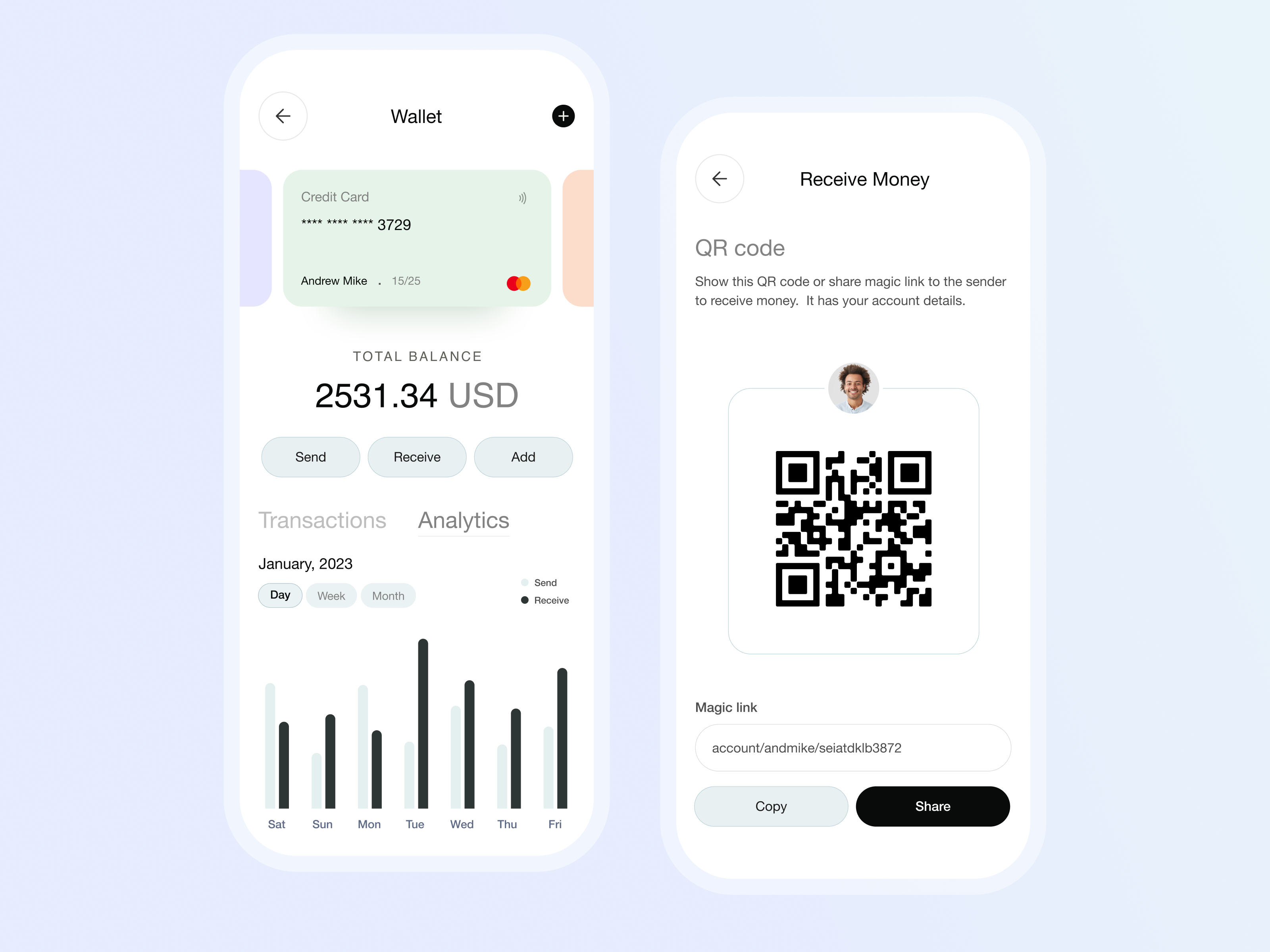 Example of Mobile Application UI/UX Design