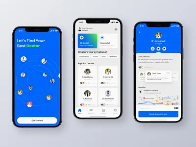 Healthcare Service Medical Mobile Apps app design application clean design doctor healthcare healthcare mobile app hospital medical application medical care medical mobile app medicine mobile app modern online app science technology ui ux visual