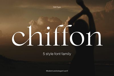 Chiffon - 5 font family chiffon elegant fashion font family ligatures serif silktype
