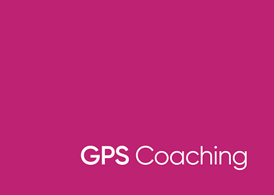 GPS Coaching - Branding branding graphic design illustration logo logo design ux vector